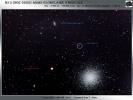 M13  Amas globulaire Galaxies Ngc6207 et IC4617