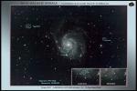 <p>Galaxie spirale M101</p>