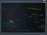 <p>Ngc 7131 Deer Lick group et Quintet de Stephen</p>