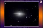 <p>Messier 104 Galaxie spirale barrée</p>